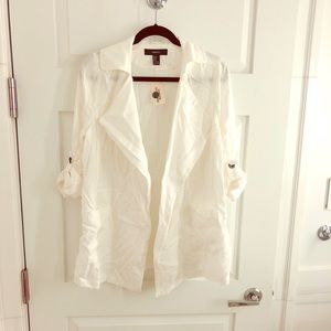 NWT White Jacket